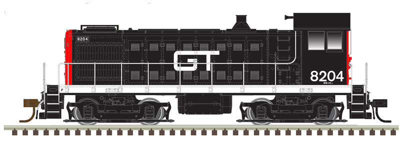 Atlas Master HO 10003833 Gold Series DCC/ESU Loksound Equipped ALCO S-4 Locomotive Grand Trunk Western GT #8200