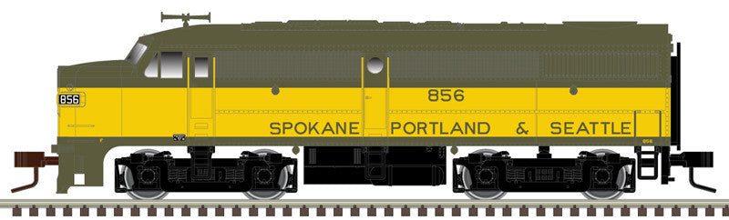 Atlas Master Silver Series N 40005065 DCC Ready Alco FA-1 w/ Large Numberboards Spokane Portland & Seattle SP&S #859