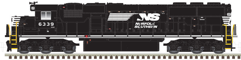 Atlas Master Silver Series N 40005198 DCC Ready EMD SD40E Locomotive with Ditchlights Norfolk Southern NS #6327