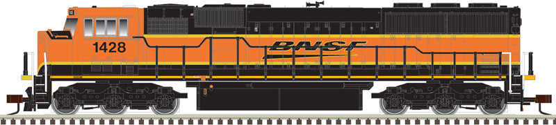Atlas Master Gold Series N 40005232 DCC/ESU LokSound V5 Equipped EMD SD60M Locomotive with Ditchlights BNSF Railway 'H3' BNSF #1428
