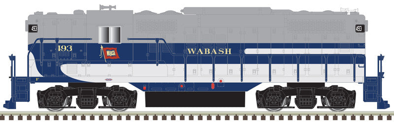 Atlas Master Gold Series N 40005374 DCC/ESU LokSound V5 Equipped EMD GP9 Locomotive w/ 'Torpedo Tubes' Wabash #493