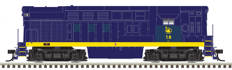 Atlas Master Silver Series N 40005520 DCC Ready Fairbanks-Morse H16-44 Locomotive Jersey Central #18
