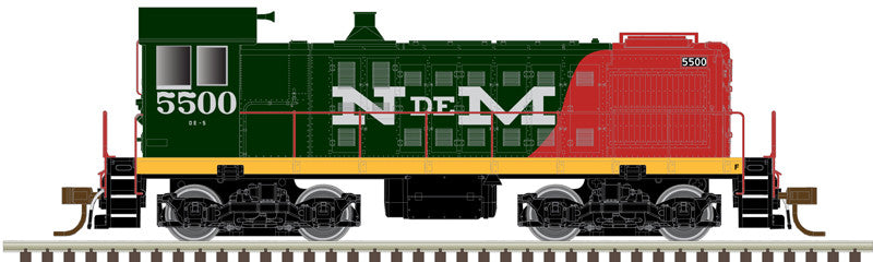 Atlas Master Silver Series N 40005704 DCC Ready Alco S-2 Locomotive Nacionales de Mexico NdeM #5500