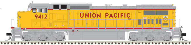 Atlas Master Gold Series HO 10004514 DCC/ESU LokSound V5 Equipped GE DASH 8-40CW Locomotive Union Pacific UP #9412