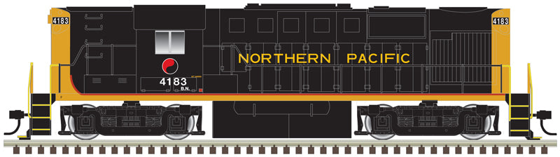 Atlas Master Silver Series N 40005865 DCC Ready ALCo RS11 Locomotive Burlington Northern (NP Patch) BN #4180