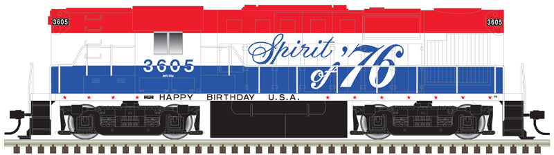 Atlas Master Silver Series N 40005869 DCC Ready ALCo RS11 Locomotive Duluth, Winnipeg & Pacific "Bicentennial" DW&P #3605