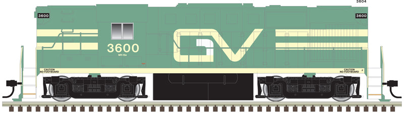 Atlas Master Silver Series N 40005870 DCC Ready ALCo RS11 Locomotive Genessee Valley GV #3600