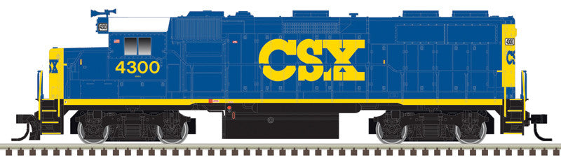 Atlas Master Silver Series N 40005899 DCC Ready EMD GP39-2 Phase I Locomotive CSX 'YN3' CSXT #4300