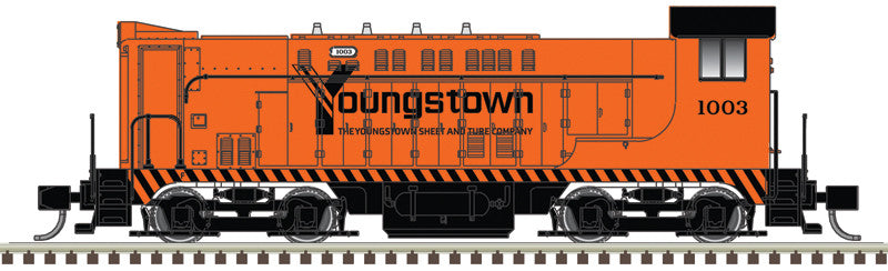Atlas Master Silver Series N 40005966 DCC Ready Baldwin VO-1000 Locomotive Youngstown Sheet and Tube #1003