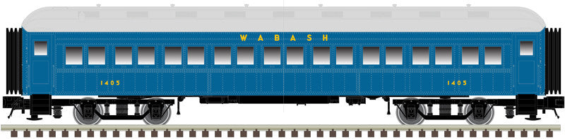 Atlas Trainman N 50006248 ACF 60' Passenger Coach Wabash #1400