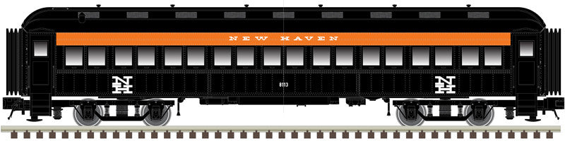 Atlas Trainman N 50006263 ACF 60' Passenger Coach New Haven NH #8131
