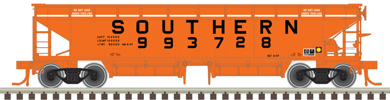 Atlas Master N 50006608 70-Ton Hart Ballast Car Southern Railway #993627