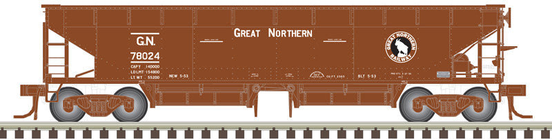Atlas Master N 50006614 70-Ton Hart Ballast Car Great Northern GN #78024