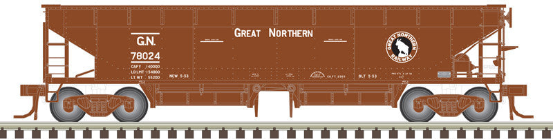 Atlas Master N 50006615 70-Ton Hart Ballast Car Great Northern GN #78069