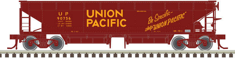 Atlas Master N 50006616 70-Ton Hart Ballast Car Union Pacific UP #90784