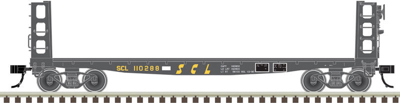 Atlas Master N 50006947 Pulpwood Flatcar Seaboard Coast Line SCL #110264