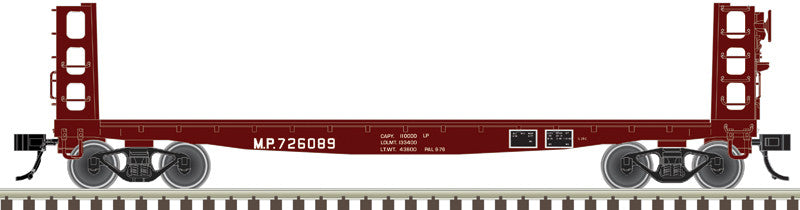 Atlas Master N 50006952 Pulpwood Flatcar Missouri Pacific MP #726089