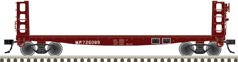 Atlas Master HO 20007585 Pulpwood Flatcar Missouri Pacific MP #726095