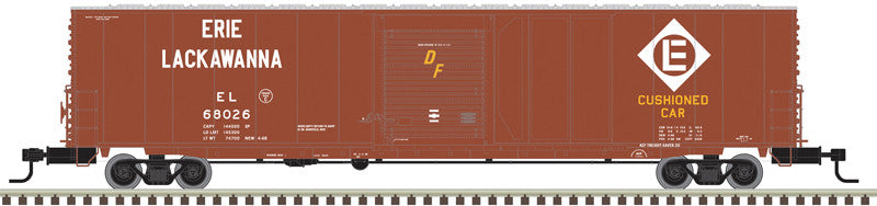 Atlas Master HO 20007819 ACF 60' Single-Door Auto Parts Boxcar Erie Lackawanna EL #68002