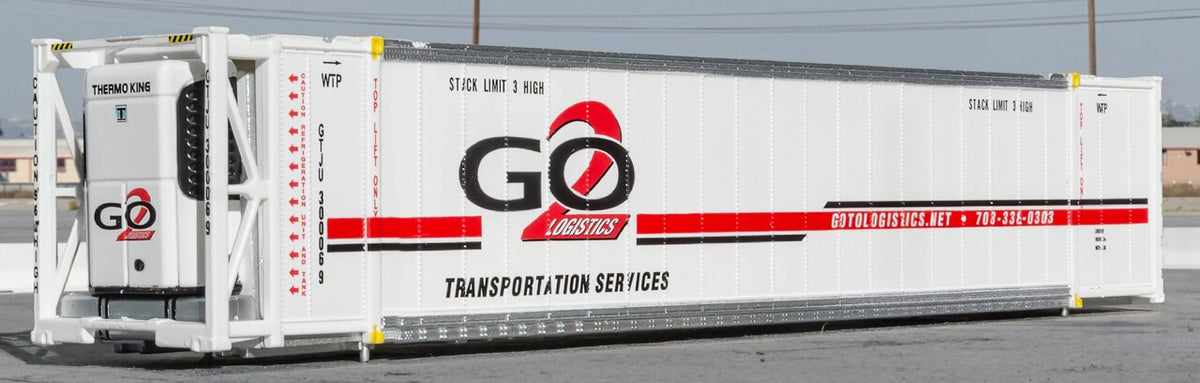 ScaleTrains Operator N SXT11771 CIMC 53' Reefer Container Go 2 Logistics GTJU #810008