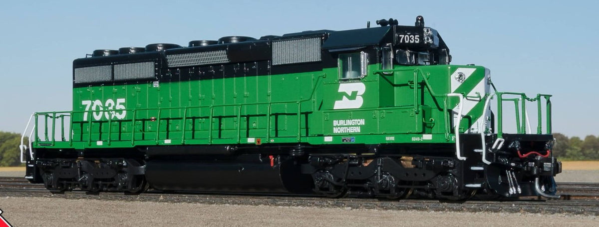 ScaleTrains Rivet Counter N SXT33793 DCC/ESU LokSound V5 Equipped EMD SD40-2 Locomotive Burlington Northern BN #8023