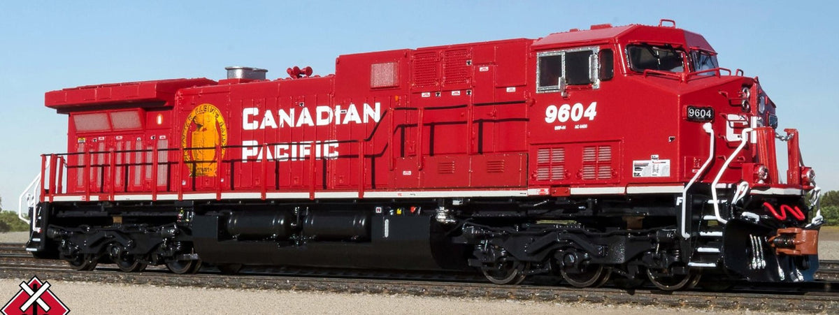 ScaleTrains Rivet Counter N SXT39090 DCC Ready GE AC4400CW Locomotive Canadian Pacific 'Beaver' Scheme CP #9604