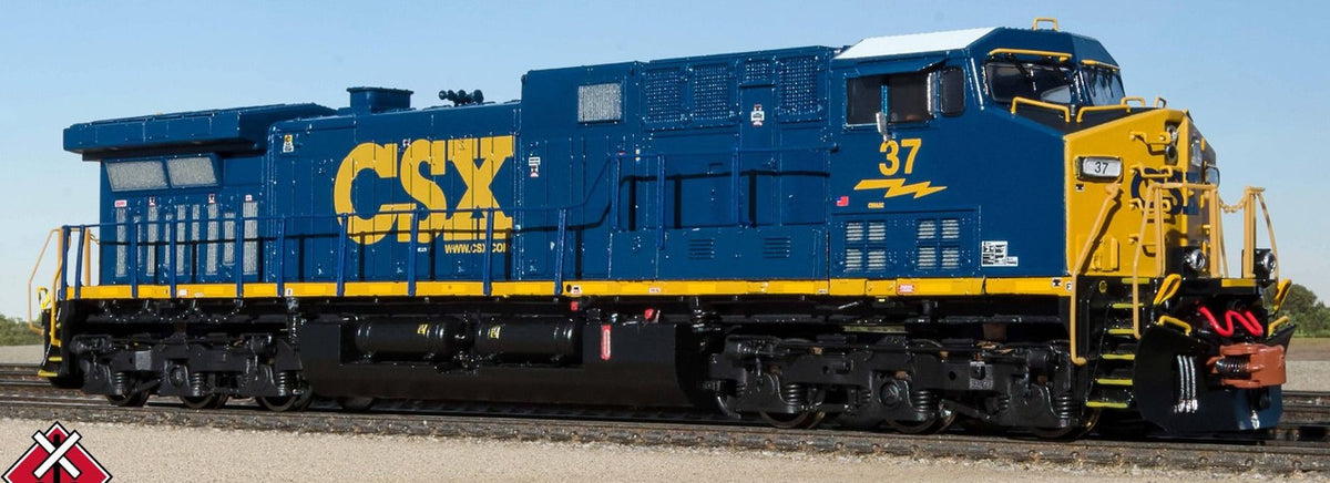 ScaleTrains Rivet Counter N SXT39114 DCC Ready GE AC4400CW Locomotive CSX 'YN3.com' Scheme CSX #37