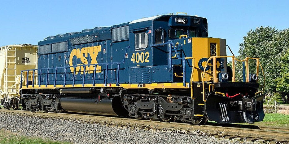 ScaleTrains Rivet Counter N SXT38620 DCC Ready EMD SD40-3 Locomotive CSX 'YN3 Scheme' CSX #4002