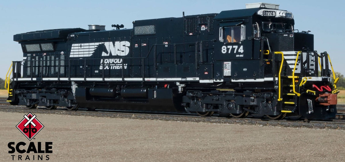 ScaleTrains Rivet Counter N SXT38530 DCC Ready GE DASH 9-40C Locomotive Norfolk Southern 'Horsehead' NS #8814