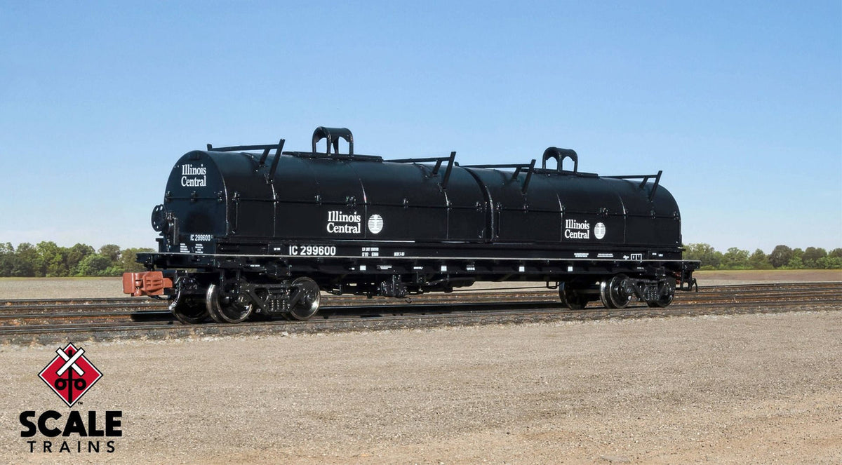 ScaleTrains Rivet Counter N SXT38652 Thrall 48' 2-Hood Coil Steel Car Illinois Central IC #299615