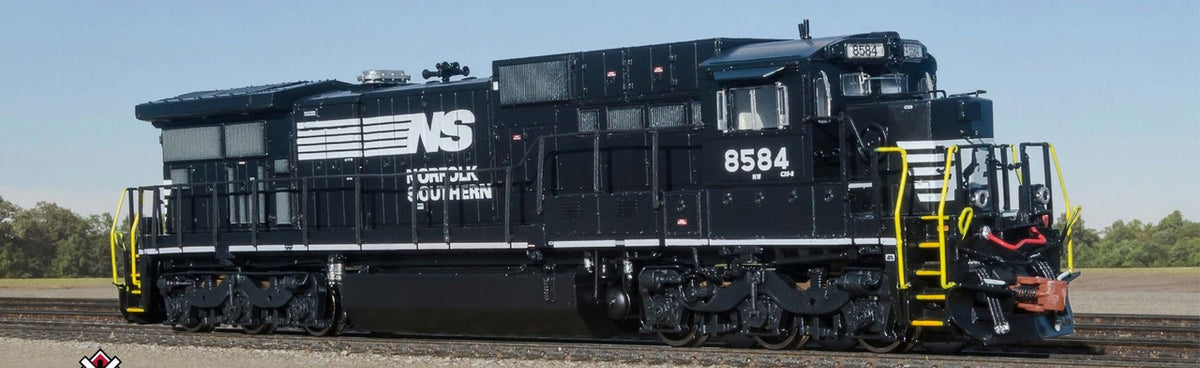 ScaleTrains Rivet Counter N SXT39165 DCC/ESU Loksound 5 Equipped GE C39-8 Locomotive Phase II Norfolk Southern w/ Ditch Lights NS #8607