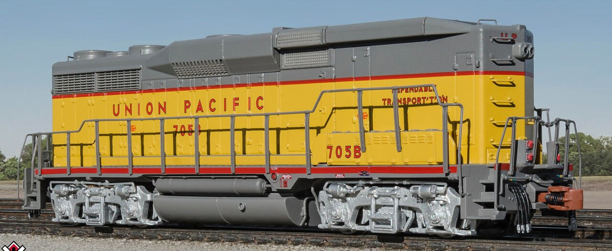 ScaleTrains Rivet Counter N SXT40007 DCC/ESU LokSound 5 EMD GP30B Freight Locomotive Union Pacific "Dependable Transportation" UP #705B