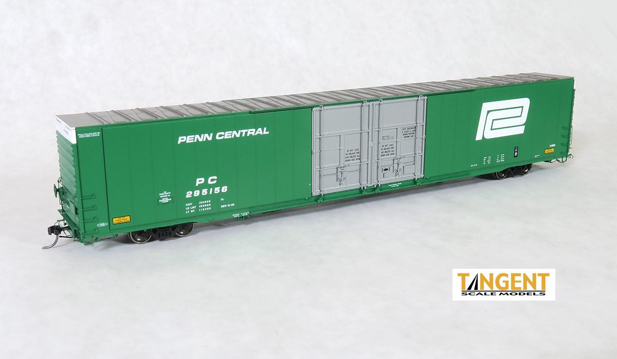 Tangent Scale Models HO 25027-02 Greenville 86' Double Plug Door Box Car 'Original 1968' Penn Central PC #295140