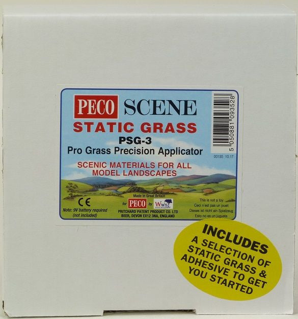 Peco PSG-3 PecoScene Pro - Static Grass Precision Applicator - Starter Set