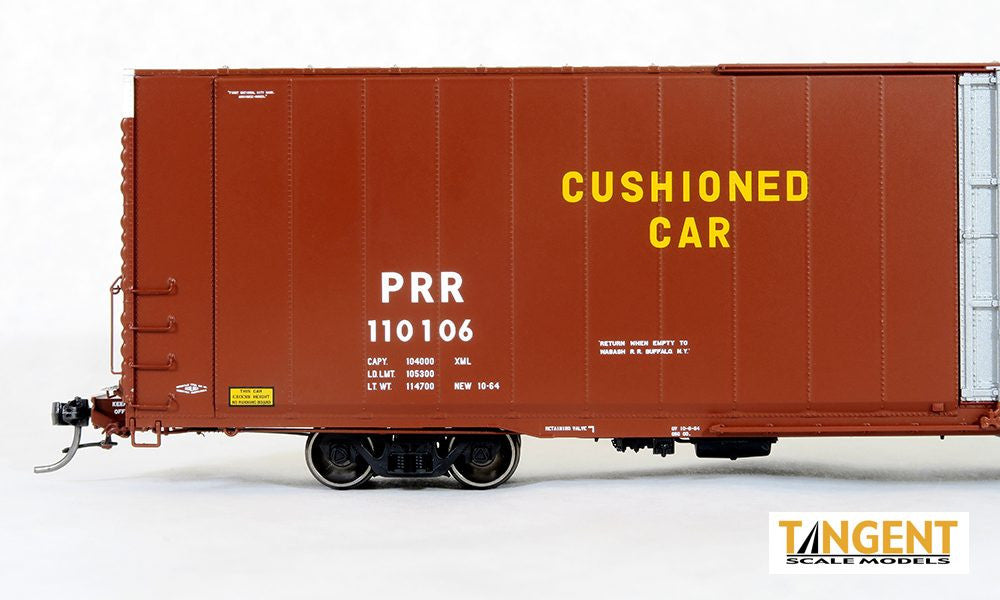 Tangent Scale Models HO 25032-06 Greenville 86' Double Plug Door Box Car 'Delivery 1964' Pennsylvania Railroad PRR #110106