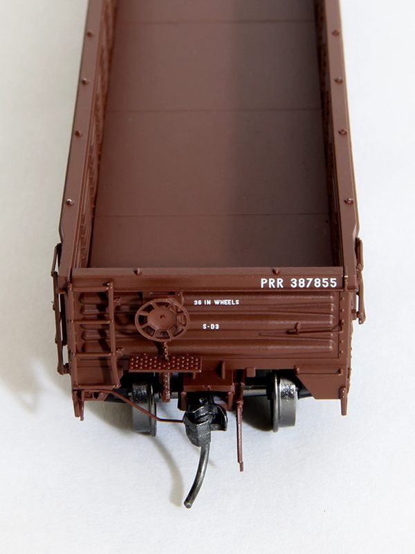 Tangent Scale Models HO 17010-23 PRR/PC Shops G43 Class 52'6" Corrugated Side Gondola Pennsylvania Railroad 'Original 11-1966 G43' PRR #387770