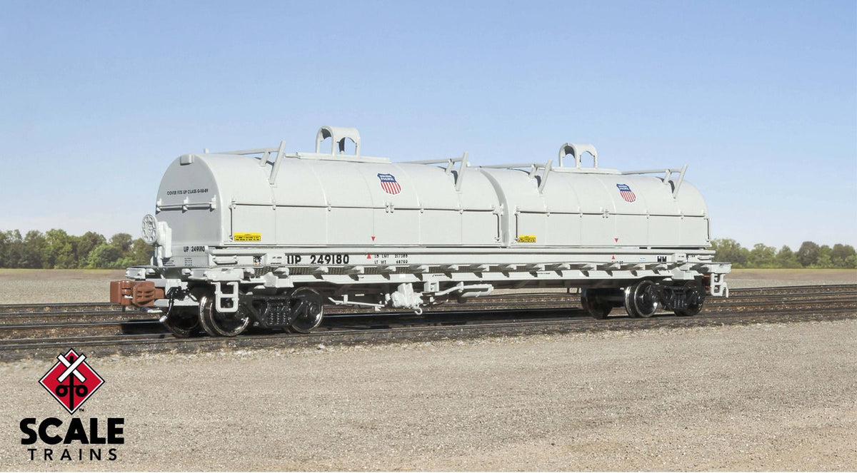 ScaleTrains Rivet Counter N SXT38662 Thrall 48' 2-Hood Coil Steel Car Union Pacific UP #249186