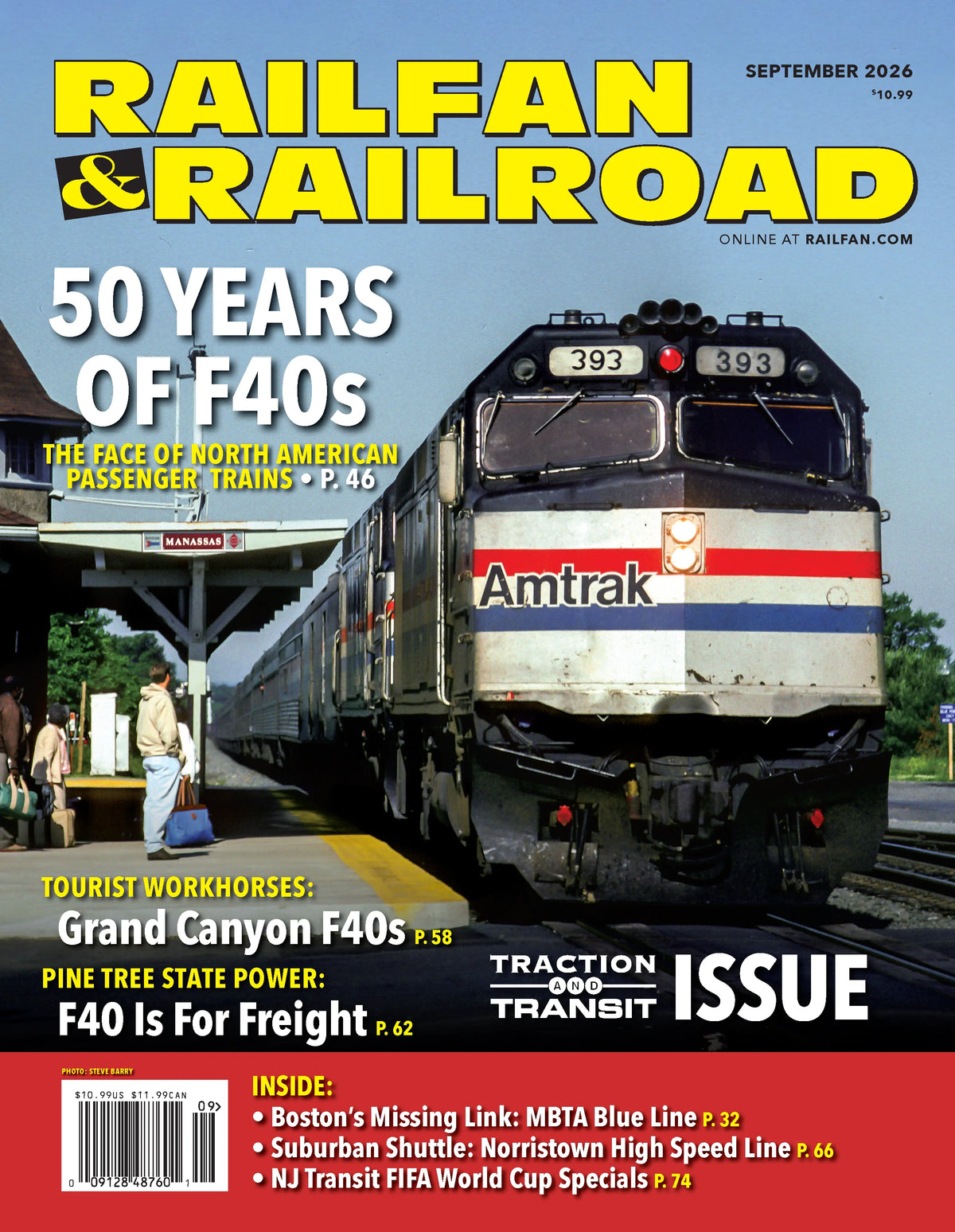 Railfan & Railroad Magazine September 2026