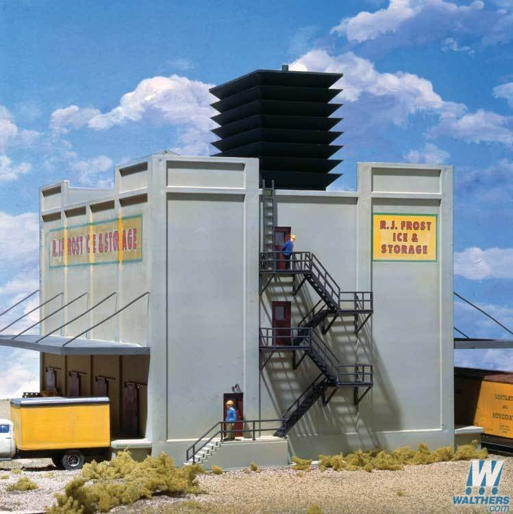 Walthers Cornerstone HO 933-3020 RJ Frost Cold Storage - Kit
