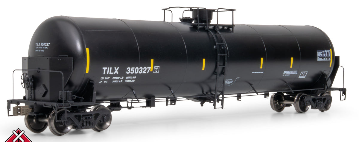ScaleTrains Operator HO SXT11487 Trinity 31K Tank Car with Head Shields Trinity Leasing TILX #350451
