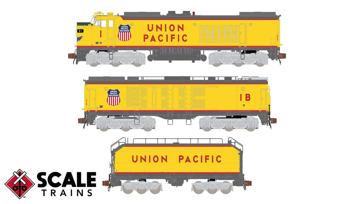 ScaleTrains Rivet Counter N SXT33527 DCC Ready Union Pacific GTEL 8500 HP “Big Blow" Turbine #1