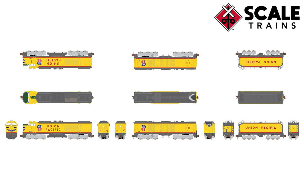 ScaleTrains Rivet Counter N SXT33526 DCC/ESU LokSound 5 Union Pacific GTEL 8500 HP “Big Blow" Turbine #1
