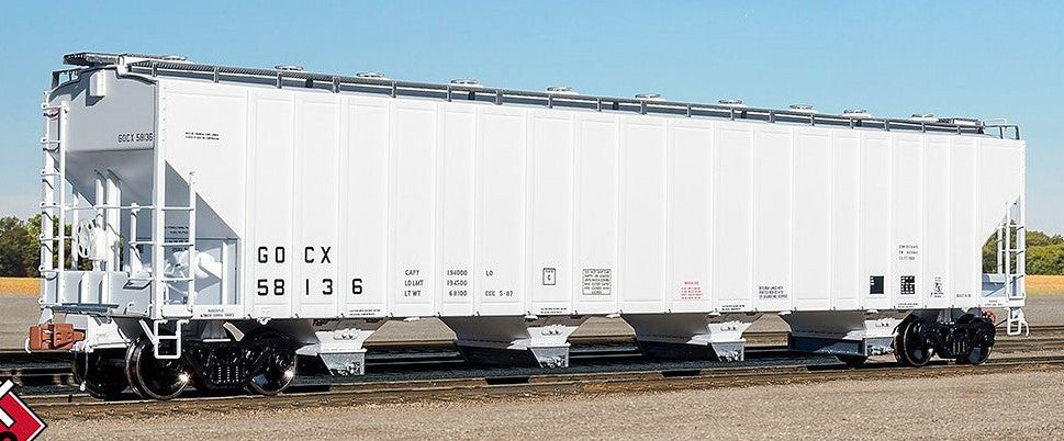 ScaleTrains Rivet Counter HO SXT33678 Pullman-Standard 5820 Covered Hopper Gulf Oil GOCX #58136