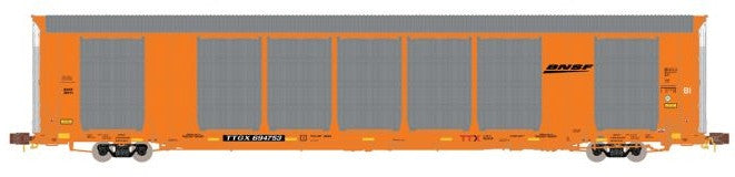 ScaleTrains Rivet Counter N SXT33727 Gunderson Multi-Max Autorack BNSF 'Orange' TTGX #694755