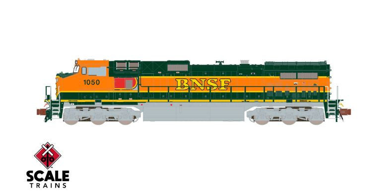 ScaleTrains Rivet Counter N SXT38684 DCC Ready GE DASH 9-44CW Burlington Northern Santa Fe 'Yellow Lettering' BNSF #1050