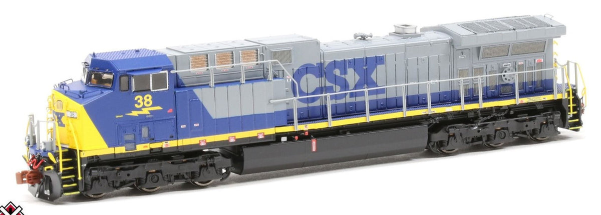 ScaleTrains Rivet Counter N SXT39103 DCC/ESU LokSound V5 Equipped GE AC4400CW Locomotive CSX 'YN2' Scheme CSX #51