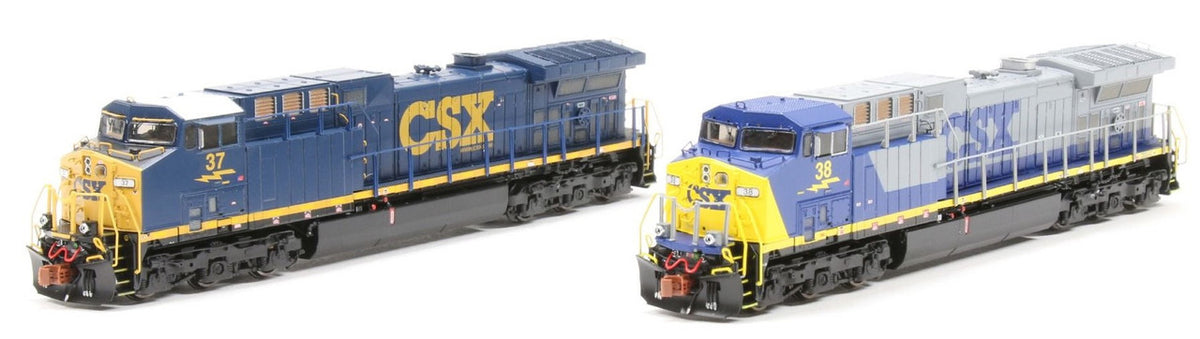 ScaleTrains Rivet Counter N SXT39103 DCC/ESU LokSound V5 Equipped GE AC4400CW Locomotive CSX 'YN2' Scheme CSX #51