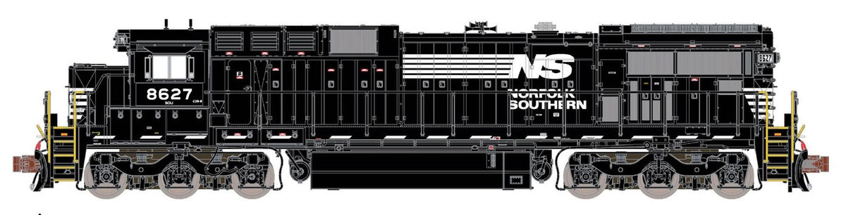 ScaleTrains Rivet Counter N SXT39173 DCC/ESU Loksound 5 Equipped GE C39-8 Locomotive Phase III Norfolk Southern w/Ditch Lights NS #8627