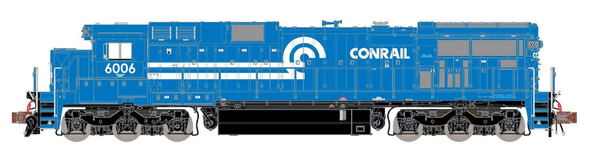 ScaleTrains Rivet Counter N SXT39177 DCC/ESU Loksound 5 Equipped GE C39-8 Locomotive Phase III Conrail '1990s Era' CR #6010