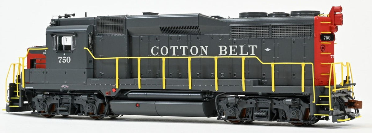 ScaleTrains Rivet Counter HO SXT39253 DCC/ESU Loksound 5 Equipped EMD GP30 Locomotive Cotton Belt 'Bloody Nose - As Delivered' #752